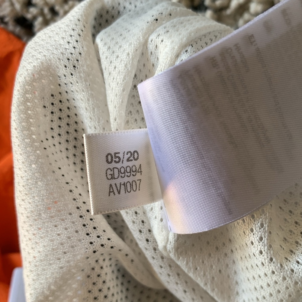 adidas Colorblock Track Pants in Orange, White, Tan and Black - Picture 12 of 16